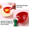 5 Pack Cherry Measuring Spoons Set, Love Heart-Shaped Measure Spoons