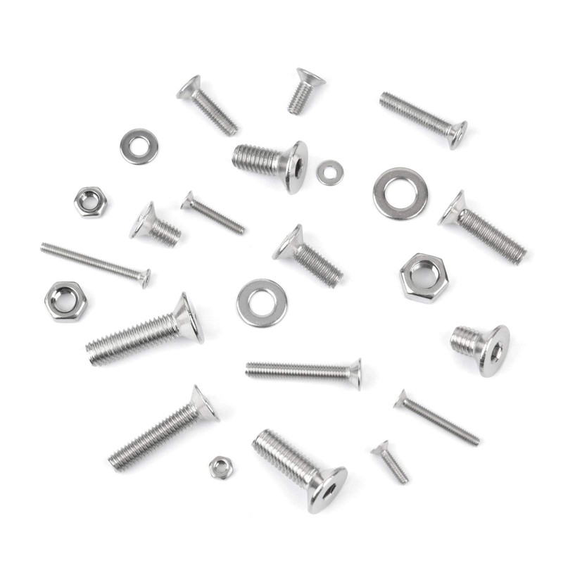 VIGRUE 1120 Pieces M2 M3 M4 M5 Countersunk Screws with