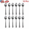 Kitchen Flatware Set 12 Pieces Stainless Steel Dinner Spoons Flatware