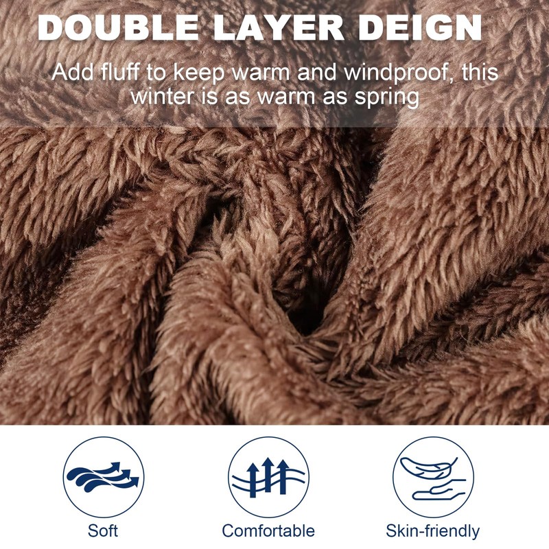 TAGVO Winter Hat and Loop Scarf Women's Winter Warm Hat