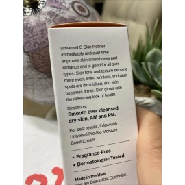 BEAUTYSTAT Universal C Skin Refiner 1oz/30mL Full Size - NEW in Box, Y3