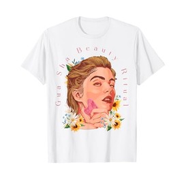 Gua Sha Beauty Ritual Chinese Massage Therapist Esthetician T-Shirt