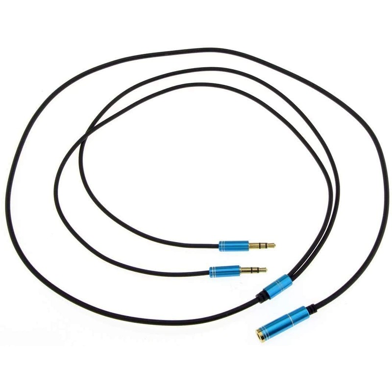 Stereo Mini Integrated Cable Audio Distribution Cable 3.3 ft (100