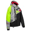 Castle X Youth Code G4 Jacket (Charcoal/Silver/Hi-Vis - Small)