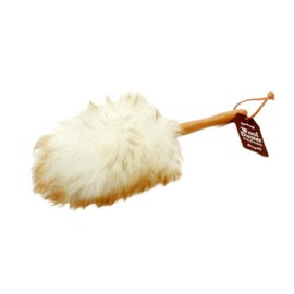 Fujiei Wool Duster S WD-001 Duster Feather Duster Cleaning Wool Interior Natural Material Fluffy Fashionable Washable Duster Reusable Lightweight Handy Mop Cleaning Tool Household Car Hooked Cute