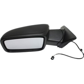 Kool Vue DG86L Mirror for RAM 1500/2500 P/U 13-17 LH Manual Man Fldg w/Temp Sensor Textured Black