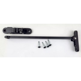 Unbranded 10" Black Aluminum Door Hold Back for Cargo Trailers