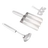 Stainless Steel Triple Meatball Maker Efficiently Makes 3 Meatballs at