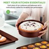NutriChef Kitchenware Pots & Pans High-Qualified Basic Kitchen Cookware, Non-Stick