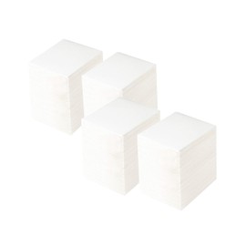 JINYUDOME Linen Feel Disposable Napkins (White200)