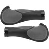 22.2mm Mountain Bike Horn Handlebars Bilateral Locking Rubber Handle Grips