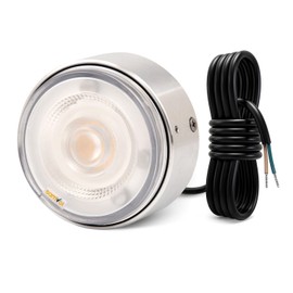 SAMVOL Led RGB Color Change Pool Wall Light, Heavy Duty Aluminum 12V Colorful IP68 Waterproof Pond Lamp for Swimming Pool, Fountain and Waterfall