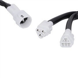 Motorcycle Power Outlet Splitter Kit For 700 Conector for USB Charger GPS Auxiliary Light Heated Grip