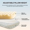 Breathable Kids Pillow for Sleeping, Comfortable for All Seasons &