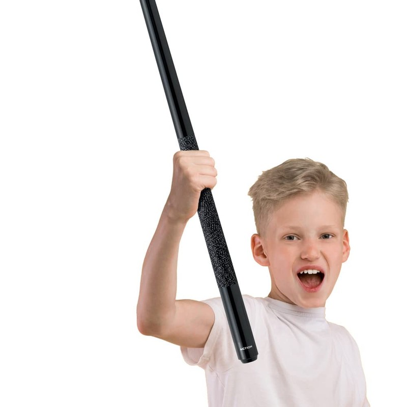 Action Junior Billiards Pool Cue Stick - Black - 48in