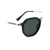 D Franklin DFSU090003-BLAC Roller HEX Sunglasses, Matte Black/Black