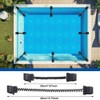 12 Pcs Swimming Pool Cover Clips for Above Ground Pools