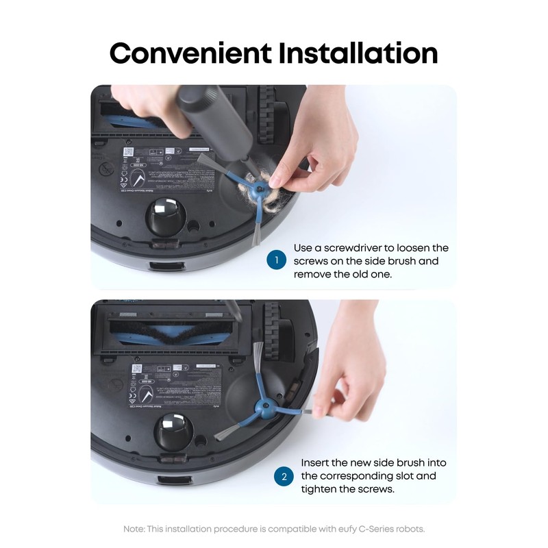 eufy Robot Vacuum Replacement Kit Compatible C10