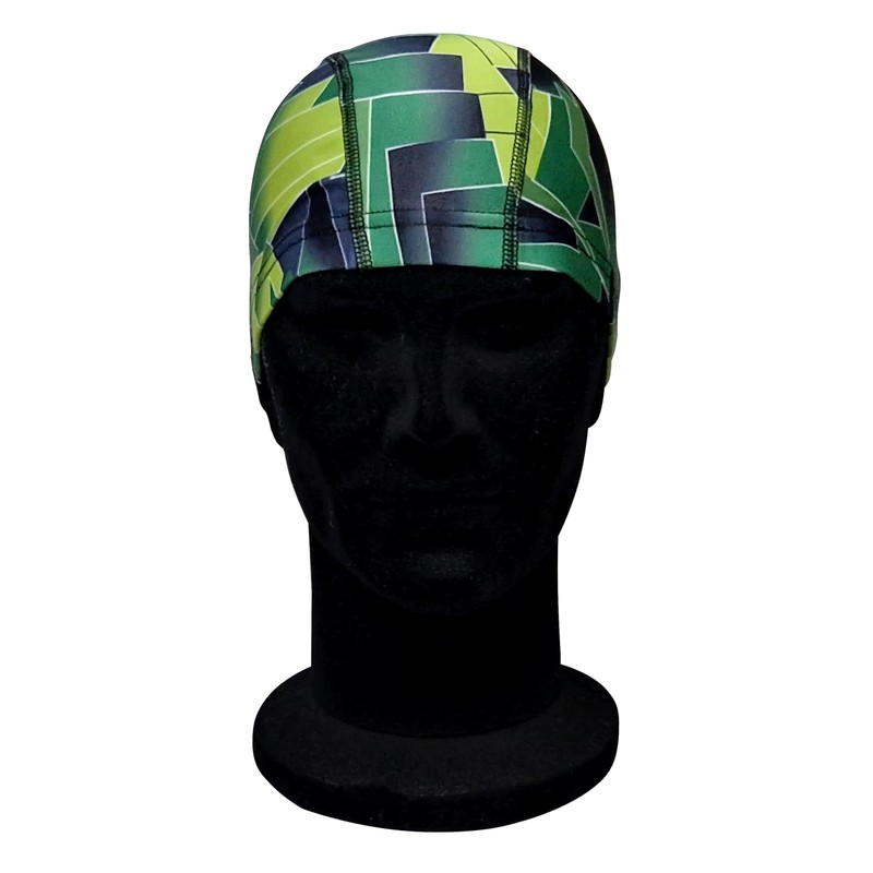 Blue Reef Elasticated Unisex Nylon Lycra Stretchy Swim Hat Bathing