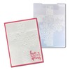 arriettycraft Flowers Cross Plastic Embossing Folders for Card Making Christian