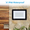4Pack-60W LED Flood Light Outdoor,6600lm LED Work Light with 6FT