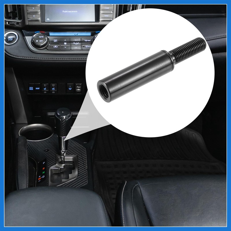 VekAuto 51mm 2" Car Shift Knob Extension Aluminum Alloy Gear