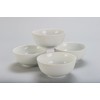 BIA Cordon Bleu 24-Ounce Chowder Bowl, Set of 4, White