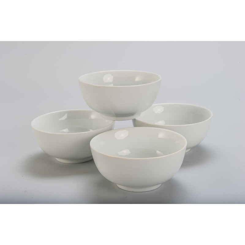 BIA Cordon Bleu 24-Ounce Chowder Bowl, Set of 4, White