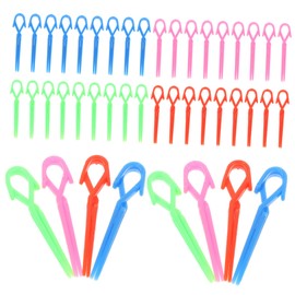 Healvian 70pcs Hairdressing Clips Cold Wave Location Hairpins Material No Crease Salon Tools