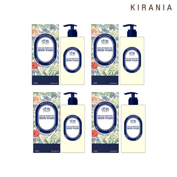 Kirania Odor Reduction Wash Kirania Perfume Body Wash 4 bottles