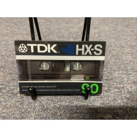 TDK  HX-S    90   TYPE II    BLANK CASSETTE TAPE (1) (SEALED)