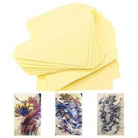 OTBK Blank Tattoo Practice Skin, 10 sheets of 8x6 inch practice skin for beginners and experienced artists use tattoo skin practice (12x8 Inch 3mm, Count, 10)