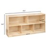 SPARK & WOW 5-Compartment Solid Wood Storage Cabinet - Toy