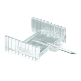 Prime-Line L 5892 Window Grid Retainer, Clear Plastic (6 Pack)