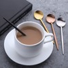 Bisda Portuguese Style Coffee Spoon Teaspoon Spoon Set 18-8 Stainless