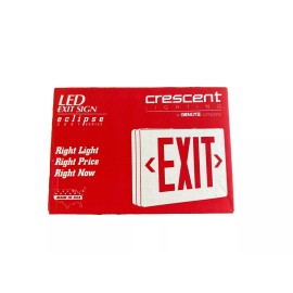 Crescent Lighting LED Exit Sign Eclipse 2001 Series