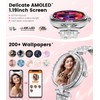 LIGE Smart Watches for Women (Answer/Make Call) with Diamonds，1.19” AMOLED