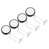 PATIKIL 1.5m / 4.9Ft Retractable Remote Control Tether, 4 Pcs