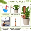Baderke 24 Pcs 12 Set Plant Watering Devices, Terracotta Watering