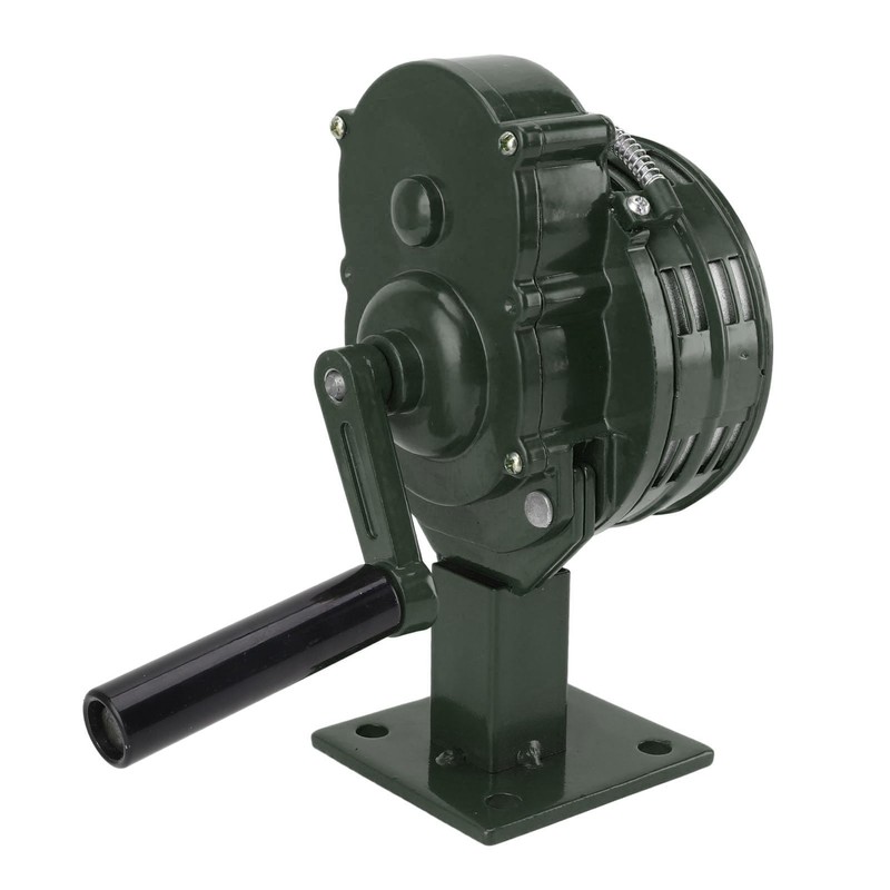 Tornado Siren, Compact Portable 110dB Hand Crank Siren Sound for