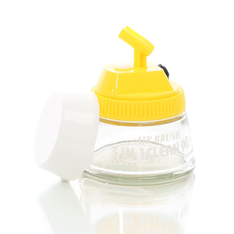 Airbrush Cleaning Pot for Airbrush Guns