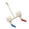 Caravan Water Tap Mixer Hot & Cold Folding Spout 12V