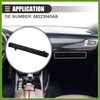 HOPESPANNER Cabin Air Filter Cover, for Jeep Cherokee 2014-2020, Plastic,