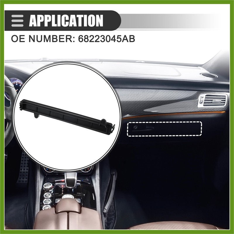 HOPESPANNER Cabin Air Filter Cover, for Jeep Cherokee 2014-2020, Plastic,