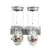 DOONARCES 3L Wall Mount Double Cereal Dispenser, Dual Control Food