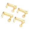 4PCS Violin Fine Tuner Golden Metal Wear Resistant String Fine