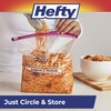 Hefty Slider Calendar Storage Bags, Gallon Size, 30 Count (Pack