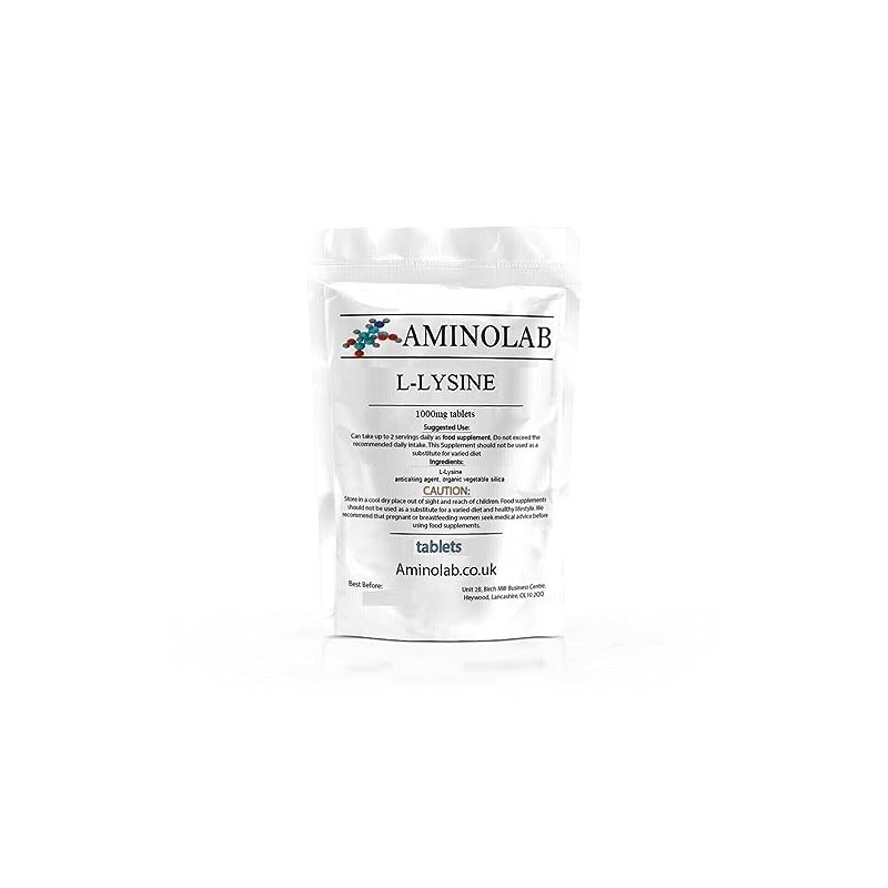 Aminolab - L-lysine 1000mg 60 Tablets