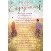 for A Lovely Couple Country Meadow Sentiments Engagement Card Lovely Verse