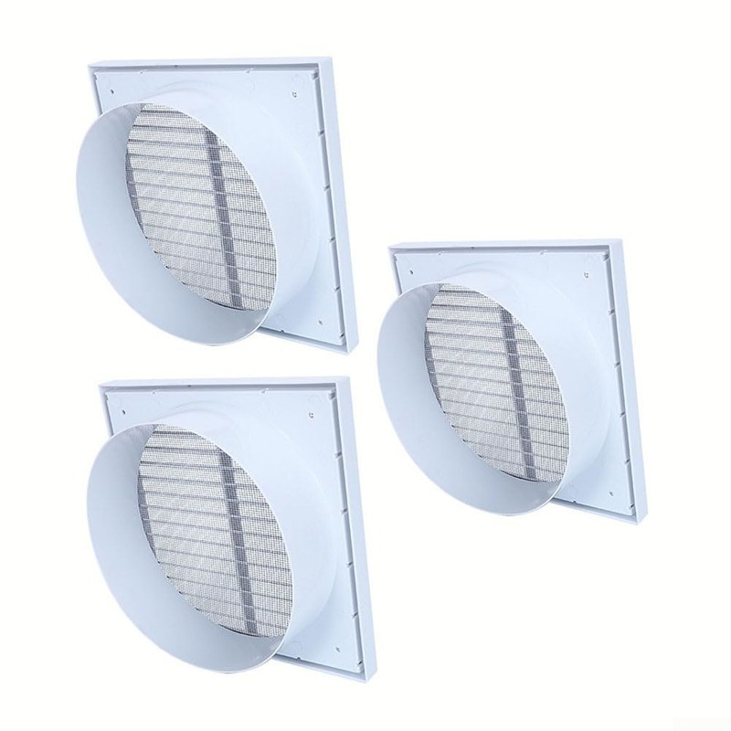 Wall Duct Ventilation Grille Plastic Grille Air Outlet Extractor Hood